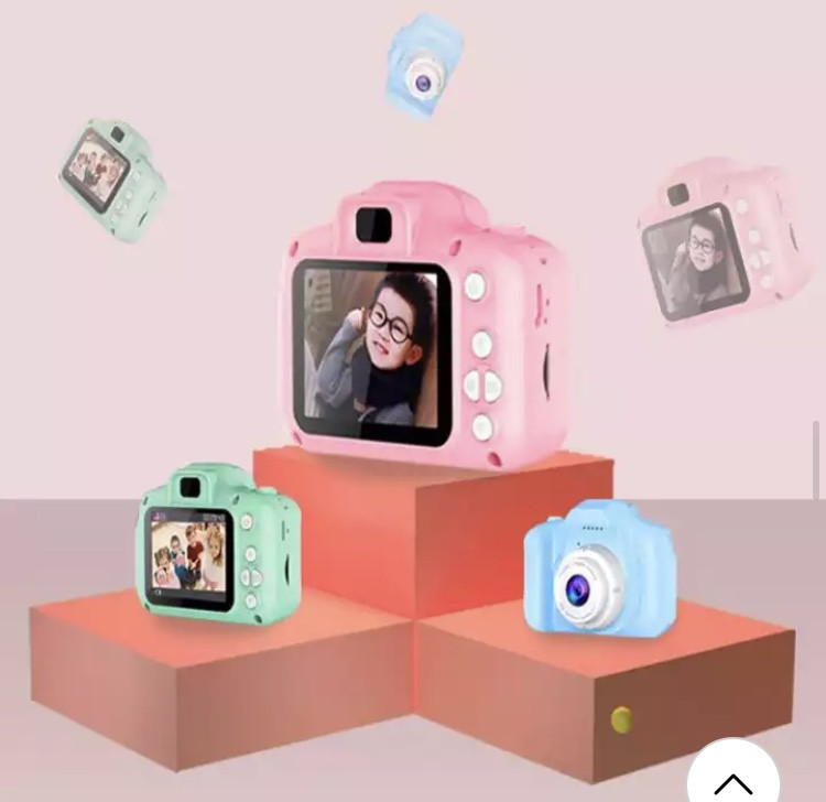Дитяча фотокамера, перший фотоапарат для дитини, колір блакитний, без карти пам'яті Київ - фото 5