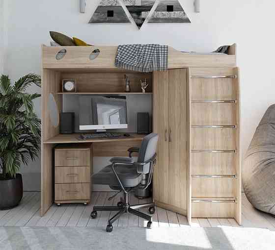 Детская Everest, Дуб Сонома, 2032/1032/1850, 800х2000 Львов