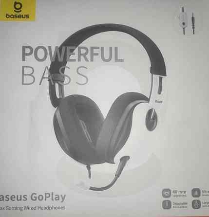 Гарнітура ігрова BASEUS GoPlay 1 Max з роз'ємом 3,5 мм/мікрофоном. Харків