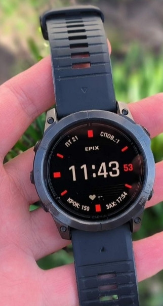 Топовий! Смарт-Часи Garmin Epix Gen 2 PRO Київ - фото 2
