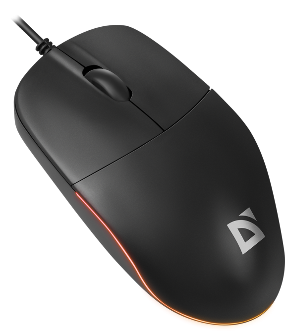 Миша Defender Azora MB-241 Black (52241) (7106519) Київ - фото 4