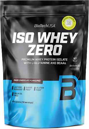 Протеїн Biotech IsoWhey Zero NEW! 454g (Dark chocolate) Луцьк