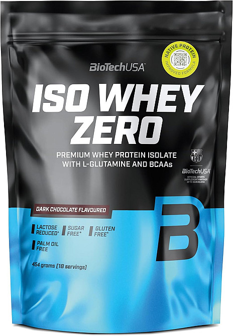 Протеїн Biotech IsoWhey Zero NEW! 454g (Dark chocolate) Луцьк - фото 1