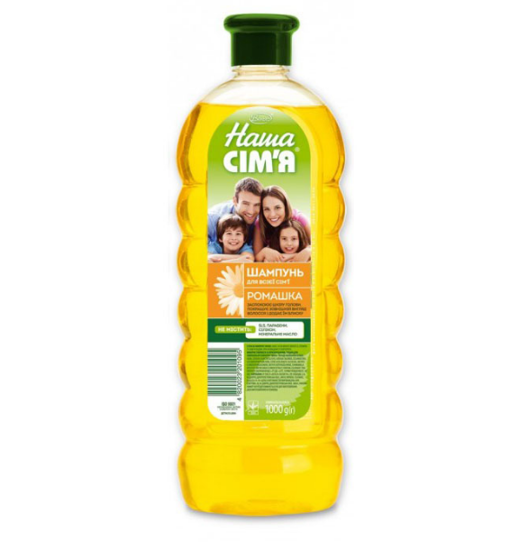 Шампунь 1000мл Ромашка Наша сім'я Житомир - изображение 1