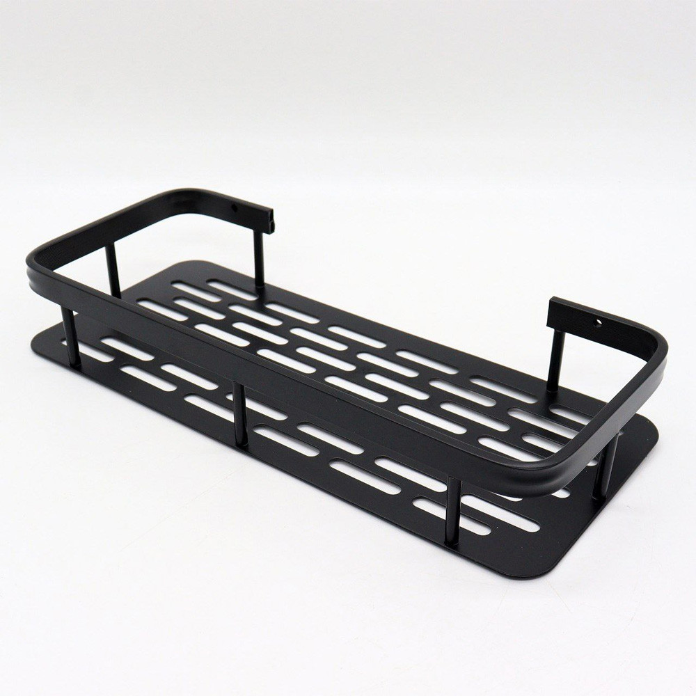 Металева полиця для ванної (30х13х4,5 см), до 10кг Bathroom shelf / Навісний органайзер для ванної кімнати Київ - фото 3