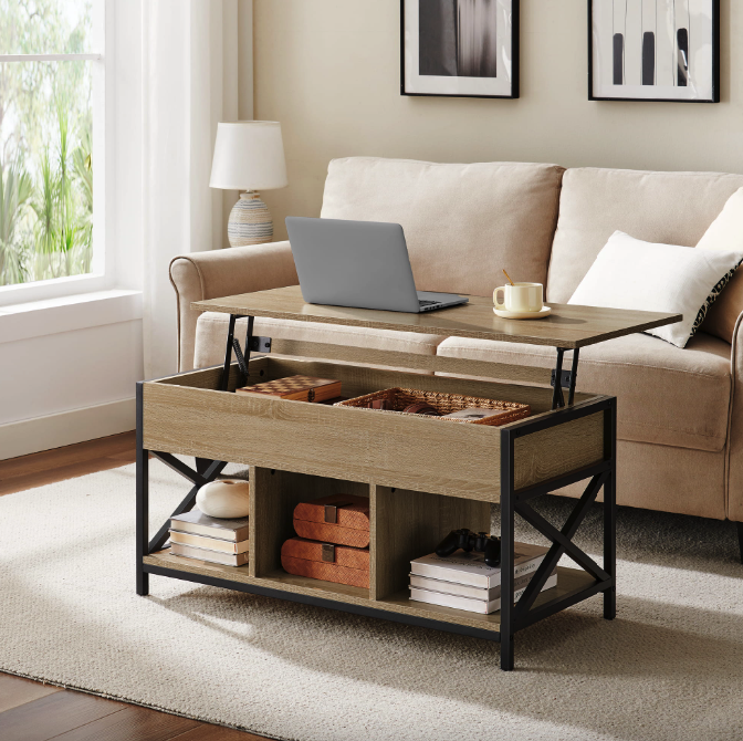 Стіл трансформер Leobert Elias в стилі Loft натуральний Киев - изображение 2