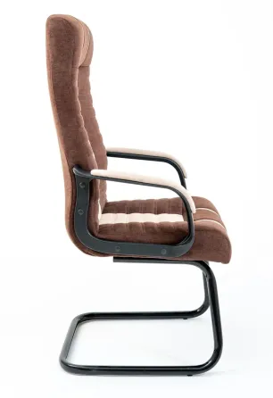Офісне Конференційне Крісло Richman Atlant Misti Пластік CF Шоколадно-бежевий Київ