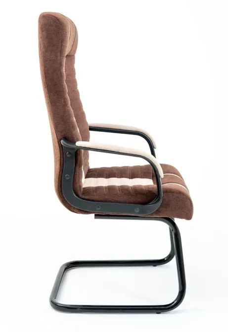 Офісне Конференційне Крісло Richman Atlant Misti Пластік CF Шоколадно-бежевий Київ - фото 3