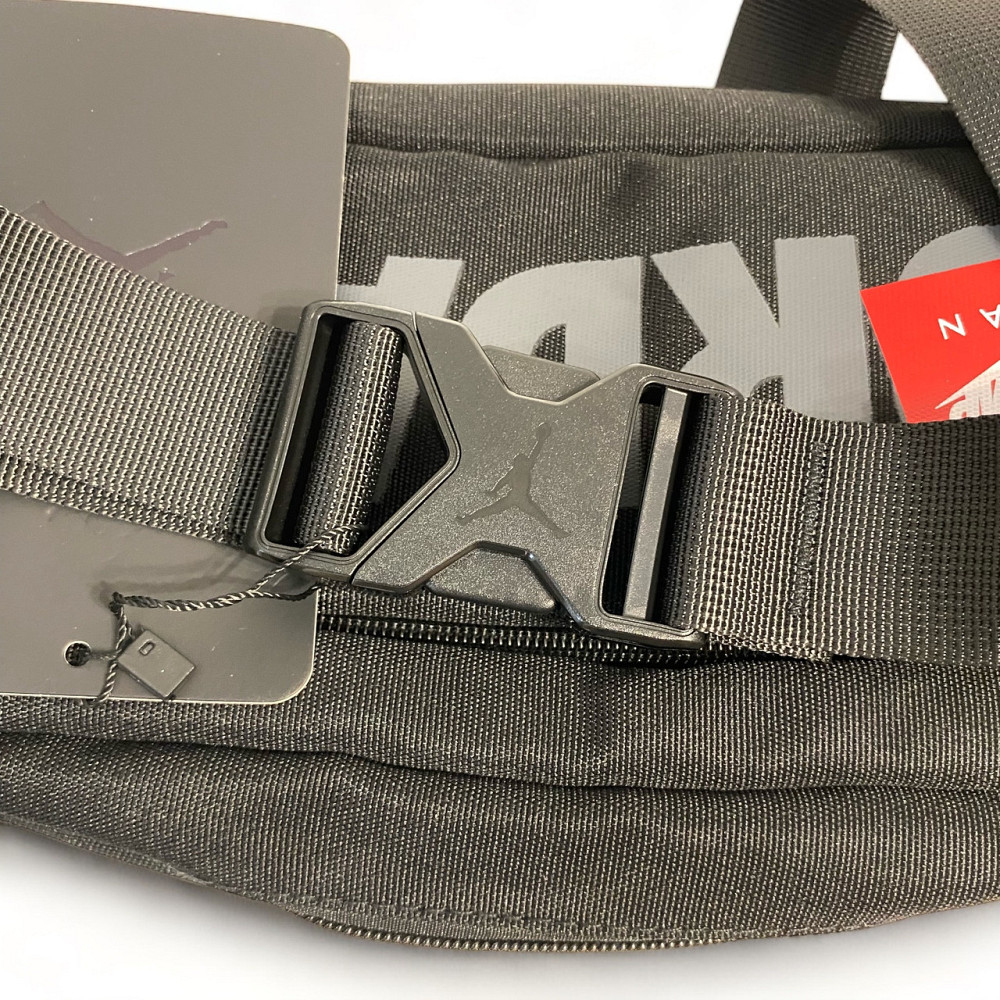 Поясна сумка Jordan Jumpman Crossbody Bag чорний Запоріжжя - фото 6