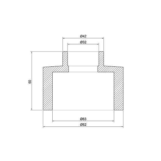 Муфта PPR Thermo Alliance 63х32 Киев
