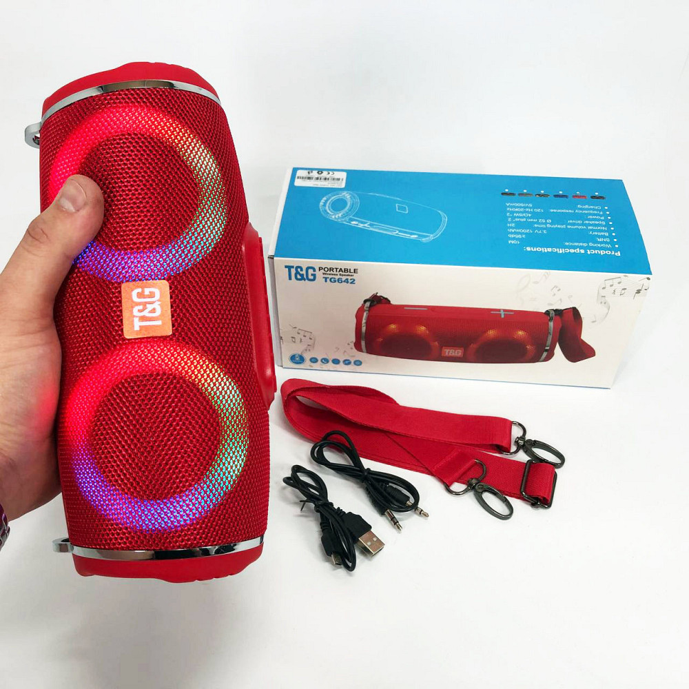 Портативная беспроводная колонка с хорошим звуком TG642, Колонка для дома KT-661 и улицы Киев - изображение 6