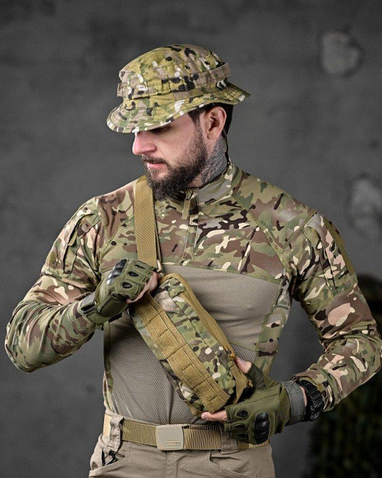 Сумка тактична через плече або на пояс мультикам ДЛ6325 Одеса - фото 1