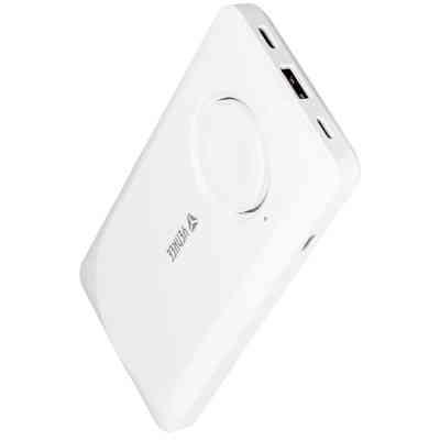 Батарея универсальная YENKEE 10000mAh, PD, 22,5W, 3in1, Qi Wireless, white (YPB 510 / 37000006) Винница