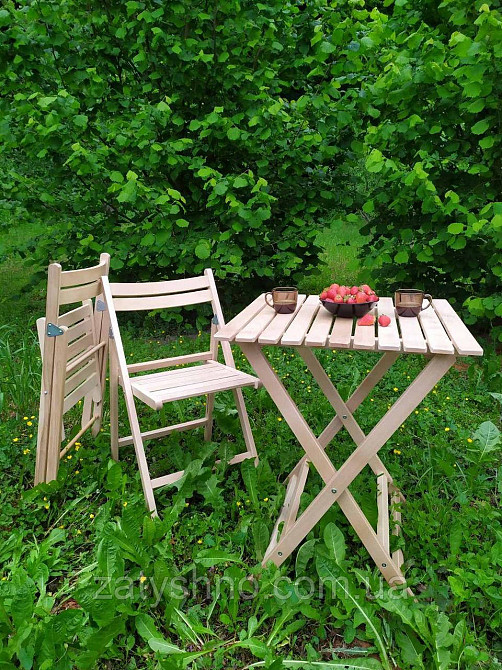 Дерев'яні меблі букові |  Меблі з бука складні |Меблі на кухню натуральні Київ - фото 1