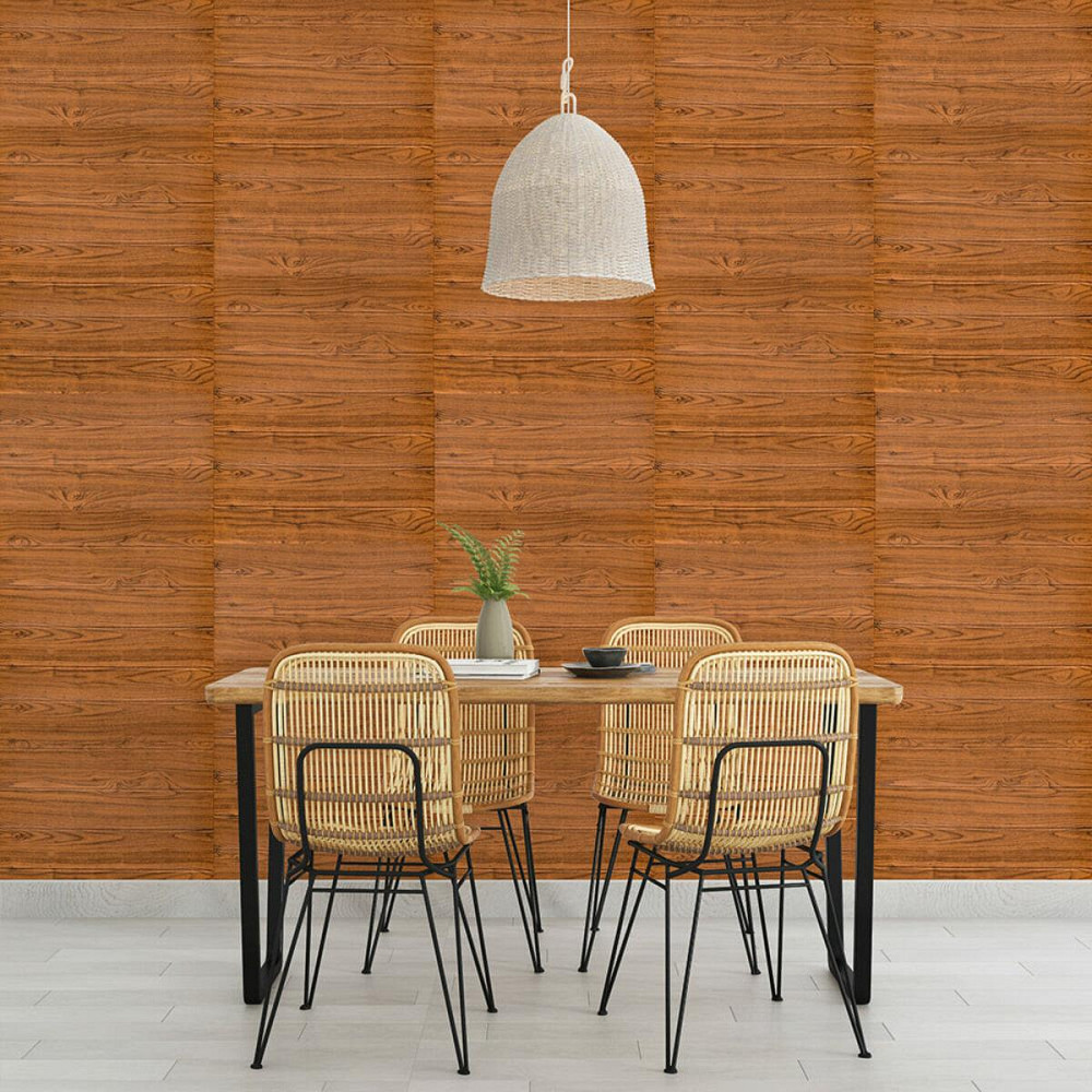 Самоклеюча 3D панель під дерево 19600x700x3мм SW-00002223 Київ - фото 8