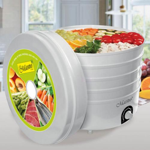 Сушарка для овочів і фруктів 520W (5 піддонів) MR-766 Maestro Житомир - фото 4