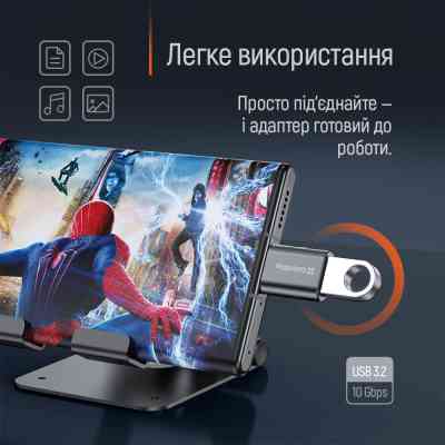 Перехідник OTG USB 3.2 AF to USB-C ColorWay (CW-AD-AC3) Вінниця