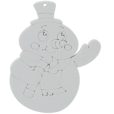 Ялинкова іграшка Chomik Комплект прикрас для розфарбовування 3шт 10см та фломас (5900779897120_1) Вінниця - фото 3