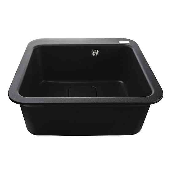 Гранитная мойка Globus Lux BARBORA графiт 510х510мм-А0001 (000009395) Киев