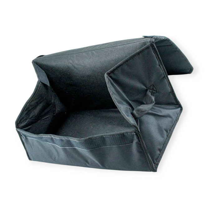 Сумка - органайзер у багажник 500х300х300мм L чорна, Oxавтомобіль Ford вишивка автомобіль Мерседес Бенс на липучках Мукачево - фото 1