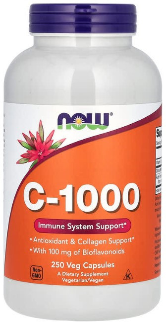 Витамин С-1000 с биофлавоноидами Now Foods C-1000 250 вег капсул Киев - изображение 1