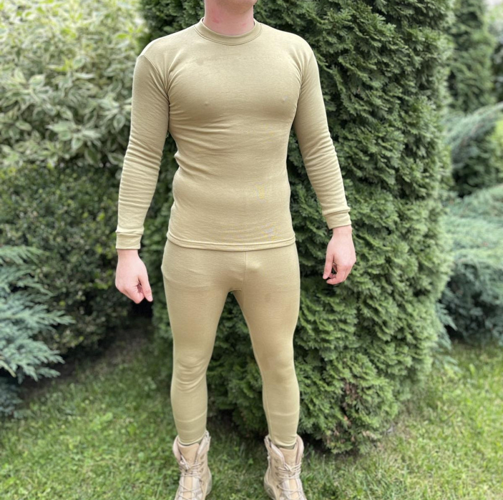 Чоловіча тактична термобілизна (комплект) 2 рівень Койот Київ - фото 3