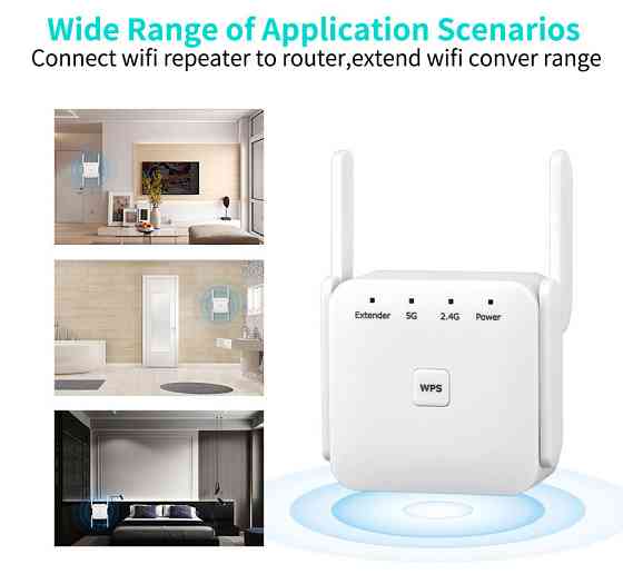 Точка доступу Fenvi FWD-R1208U Wi-Fi Repeater Booster 2.4G/5GHz Харьков