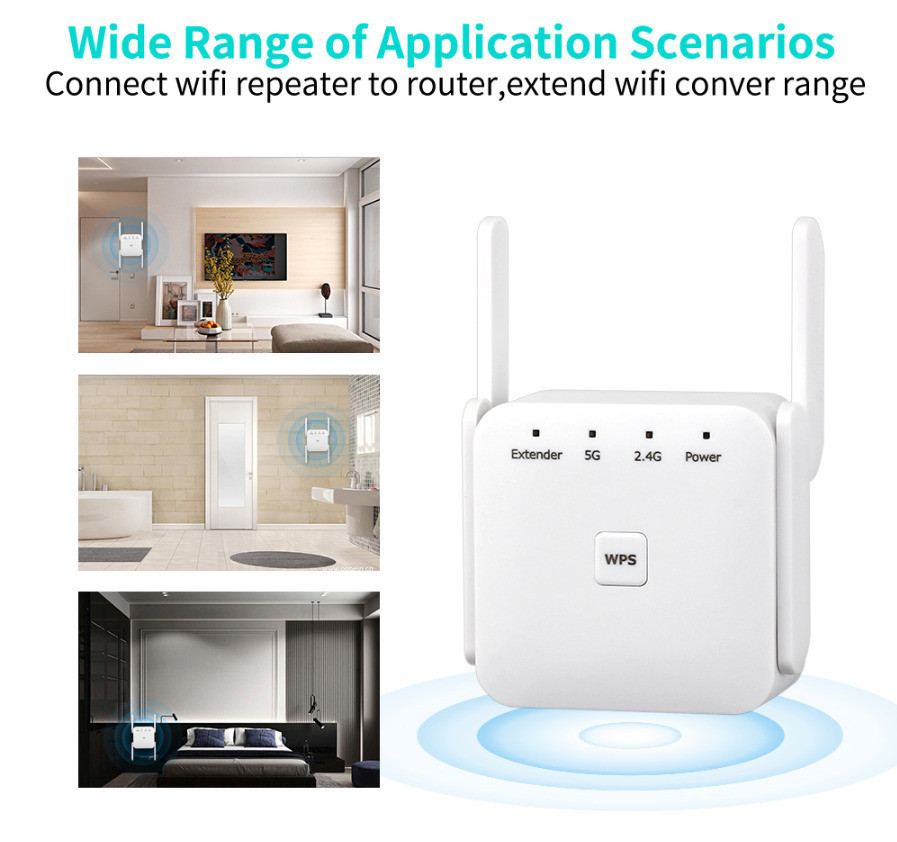 Точка доступу Fenvi FWD-R1208U Wi-Fi Repeater Booster 2.4G/5GHz Харків - фото 6