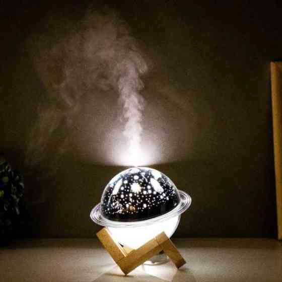 Нічник для дітей працює від акумулятора сатурн, Нічник для школяра, RA-475 Дитячий нічник-проектор Київ