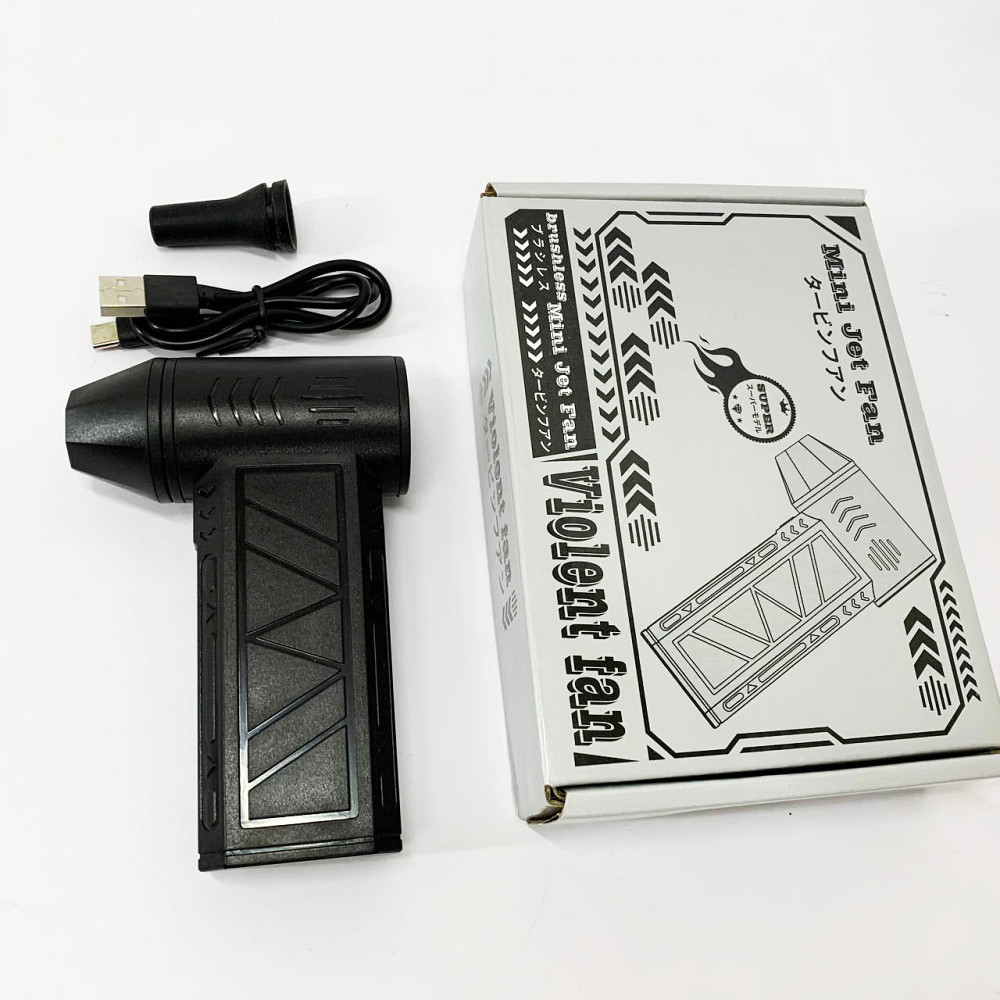 Ручний акумуляторний міні-турбовентилятор, компресор, Автомобільний турбовентилятор для видалення пилу FW-14 Івано-Франківськ - фото 3