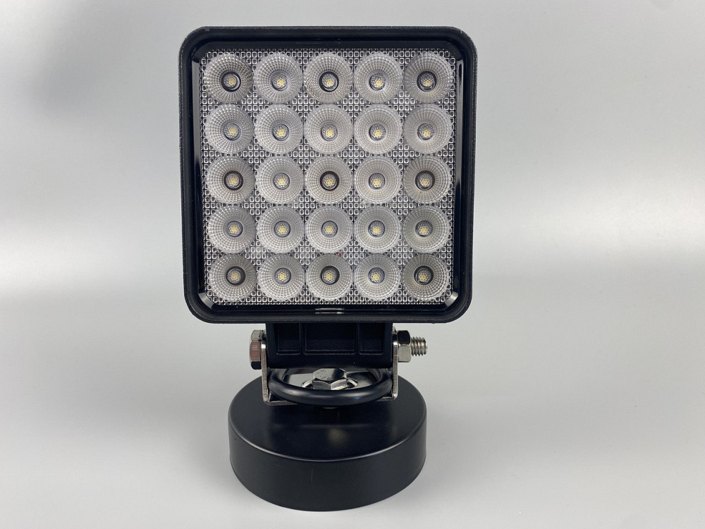 Фара LED квадратна 25 Led chip 12/24V. Широкий промінь. Світло 6500К, IP67.Позадушний клапан, від запотівання Мукачево - фото 6