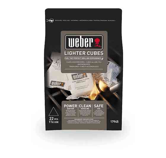 Кубики для розпалювання Weber 17945 Код: 007559 Рівне