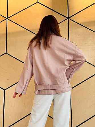 Женская куртка оверсайз Пудровый S Харьков