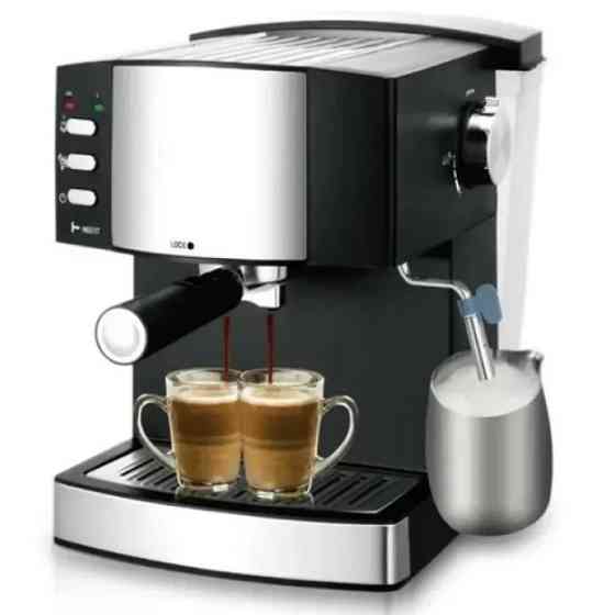 Побутова кавоварка ріжкова еспресо Domotec, Кавоварка для справжньої кави еспресо NQ-94 Івано-Франківськ