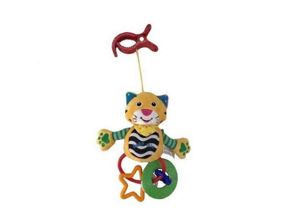 Подвеска плюшевая TE-8377D-18T Тигрик ТМ BABY MIX Киев - изображение 1