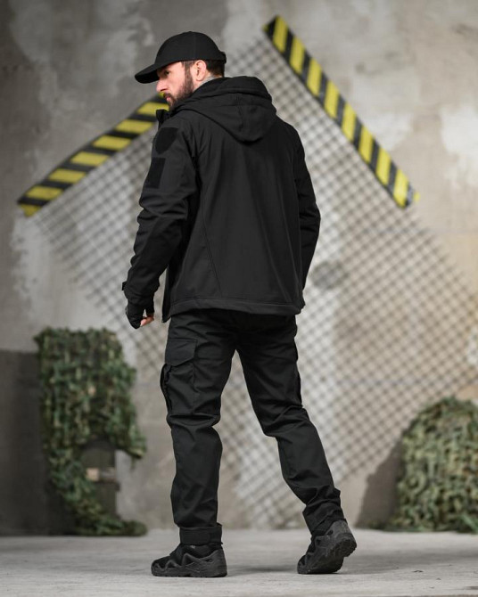Тактичний костюм 5в1 STABITEX чорний ТР6725 XXXL Одеса - фото 2