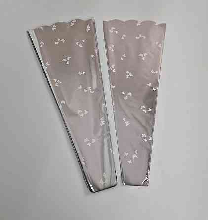 Конусная упаковка под цветы h60/ 6низ/24верх металл (100 шт)  узор85 (1) (100 шт) Харьков