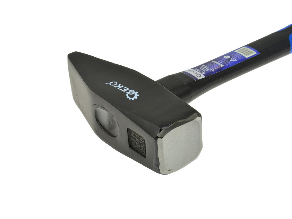 Молоток слюсарний "GeKo"-premium 2,0 кг з ручкою зі скловолокна покритого TPR Киев - изображение 2