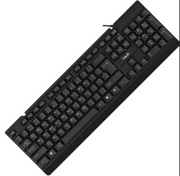 Набір клавіатура + миша Havit HV-KB272CM дротова USB чорний Житомир - изображение 3