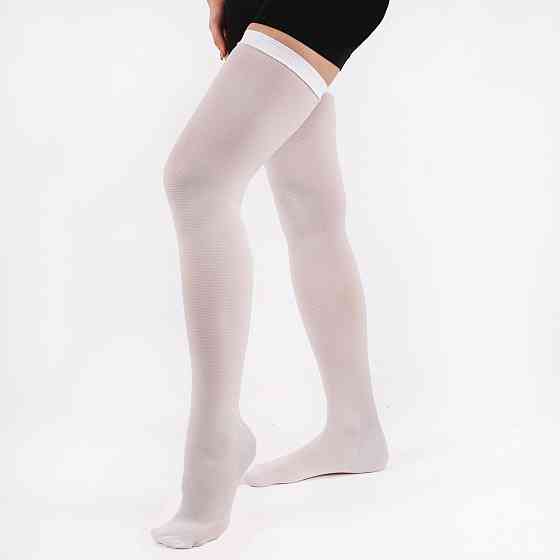 Антиемболічні панчохи до стегна з вирізом FX1732 для перельотів, вагітності та післяопераційні Розмір XL Кам'янець-Подільський