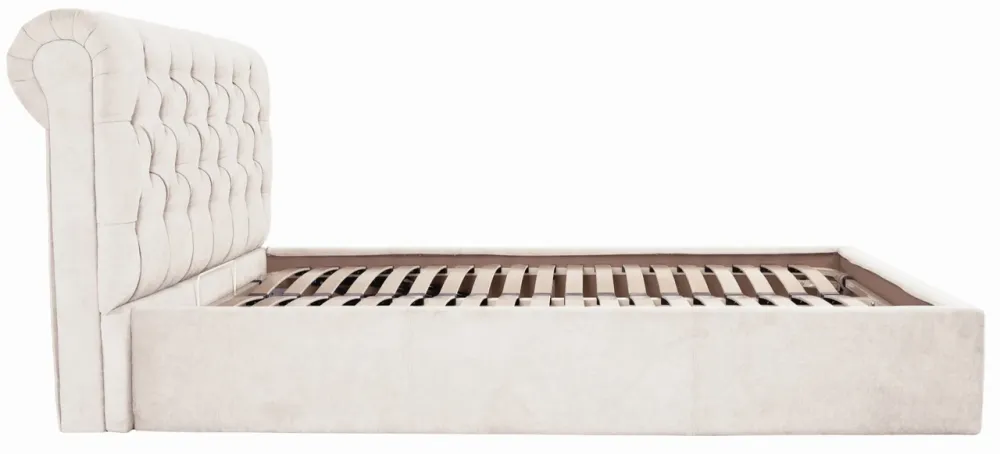 Кровать London Standart 140 х 200 см Мисти Milk Бежевый Киев - изображение 4