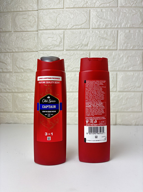 OLD SPICE Гель для душу + шампунь 2в1 Кептан 400 мл Гостомель - изображение 1