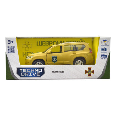 Машина Techno Drive серії Шеврони Героїв - Toyota Prado - Хартія (KM6188) Вінниця - фото 12