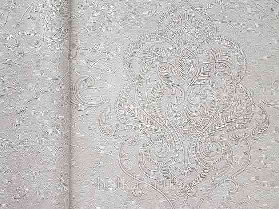Шпалери вініл на флізеліні гарячого тиснення DU&KA King1.06х10 під штукатурку глянсові текстурні світло-беж Київ