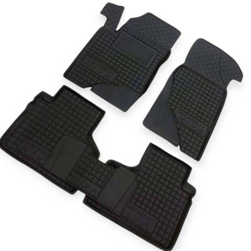 Килимки Шевроле Niva 2123 борт 2,5 см, з перемичкою салону Мукачево - фото 1