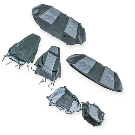 Чехлы ваз 2108-21099, 2113-2115 ромб чёрные салона Мукачево