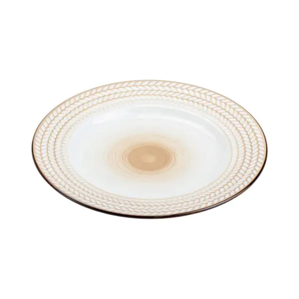 Тарілка десертна кругла 20.5 см плоска порцелянова HP23390 Коломия - фото 2