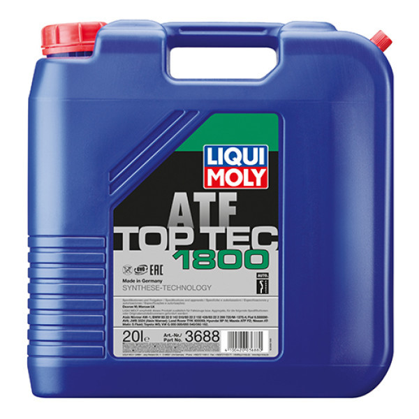 Трансмиссионное масло Liqui Moly Top Tec 1800 ATF 20л Львов - изображение 1