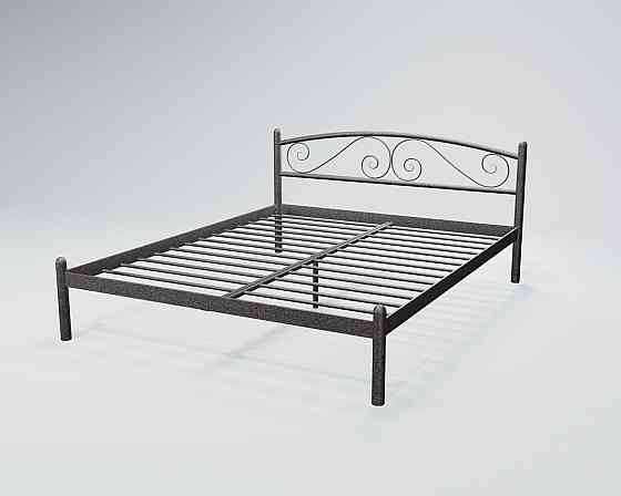 Кровать двухспальная ViolaDesign 120х190 графит Киев