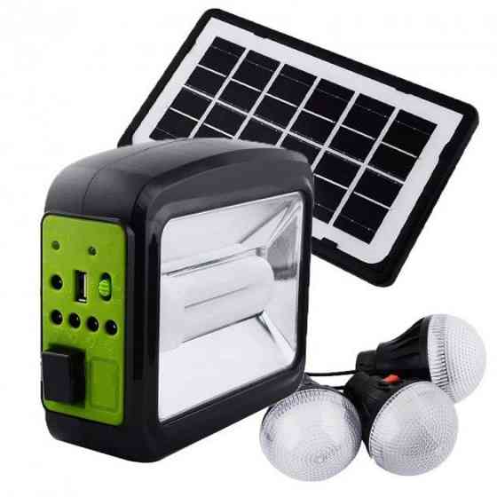 Сонячна зарядна станція Cclamp CL-01 4W + LED ліхтар + лампочки + Power Bank Вінниця